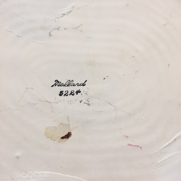 2 VTG Porclain  Mallard Wall Plaques By Lefton - Picture 5 of 11